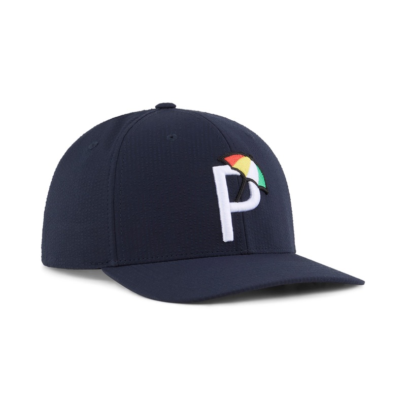 Puma Seersucker 6 Panel Cap – Deep Navy