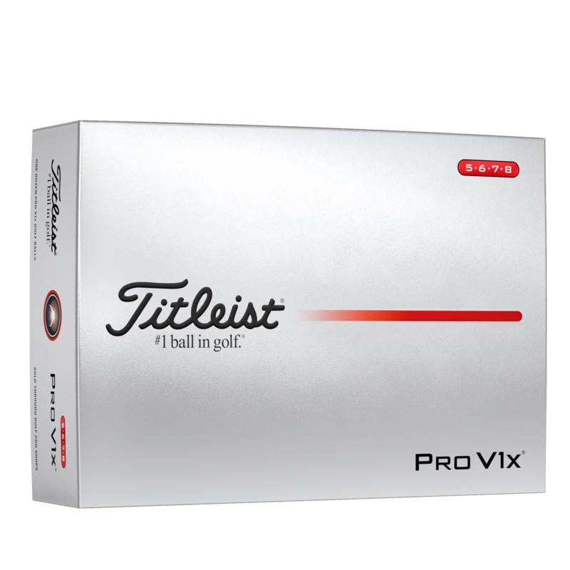 Titleist Pro V1x 25 – High Numbers
